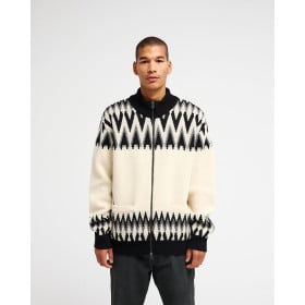 RVCA DERWENT ZIP CARDIGAN SLB