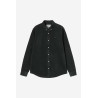 Carhartt Madison Cord Shirt Raven – Chemise Velours Homme