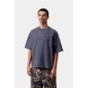T-Shirt Carhartt WIP S/S Lambert (Dark Navy Moon Wash) | Coupe Boxy