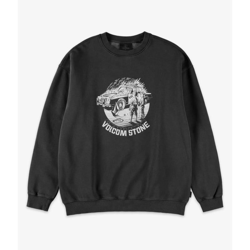 VOLCOM LIFER CREW BLK