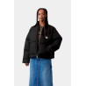 Veste Carhartt WIP Femme Raymond Black : Style Workwear & Confort