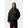 Veste Carhartt WIP Femme Raymond Raven Black : Style Workwear & Confort
