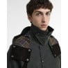 Barbour x Norbit Long Wax Jacket Sage | Édition Limitée