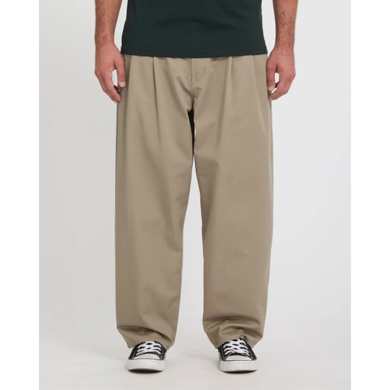 VOLCOM HOLTER PLEAT PANT KHA
