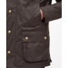 Barbour Ashby Jacket Olive – Veste Homme en Coton Ciré Imperméable