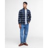 Barbour Ronan Inky Blue | Chemise Homme Premium