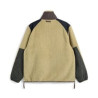 TAION 102 LV Fleece High Neck Jacket Cream Crazy