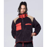 TAION 102 LV Fleece High Neck Jacket Dark Choco Crazy