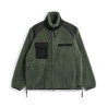 TAION 102 LV Fleece High Neck Jacket Olive Crazy