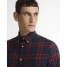 Barbour Broxburn Check Red – Chemise Homme à Carreaux