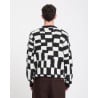 VOLCOM FA CARRAU SWEATER CHECK BLK