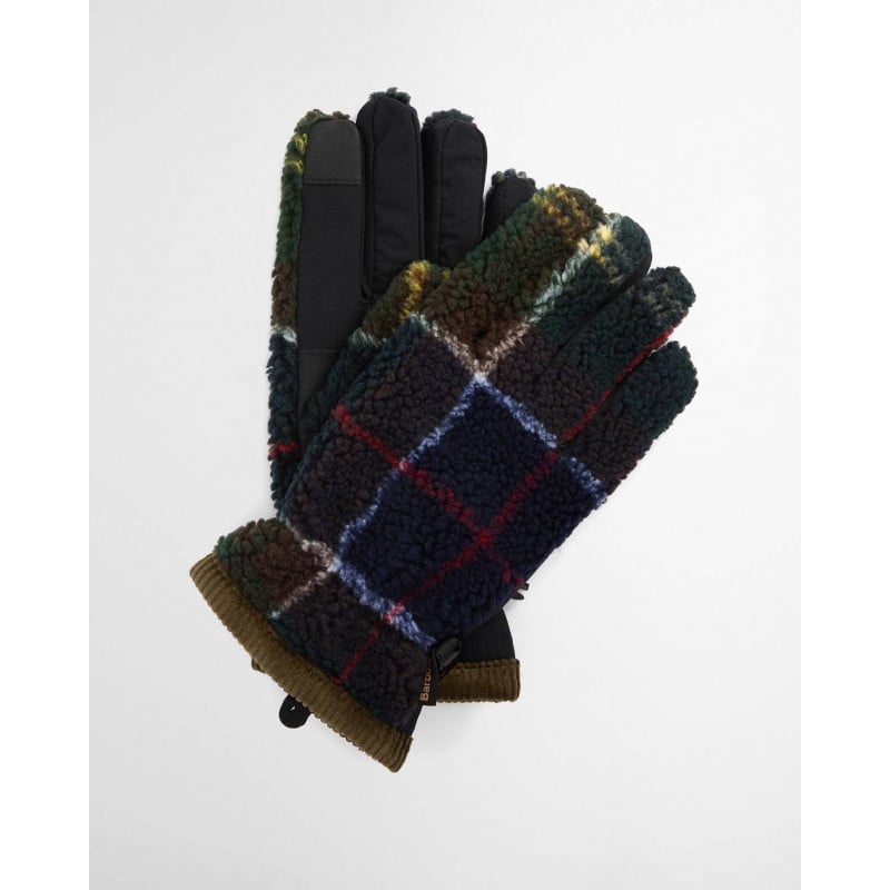 Barbour Field Tartan Fleece Gloves – Gants Polaire