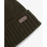 Barbour Carlton Beanie Dark Green – Bonnet Vert Foncé