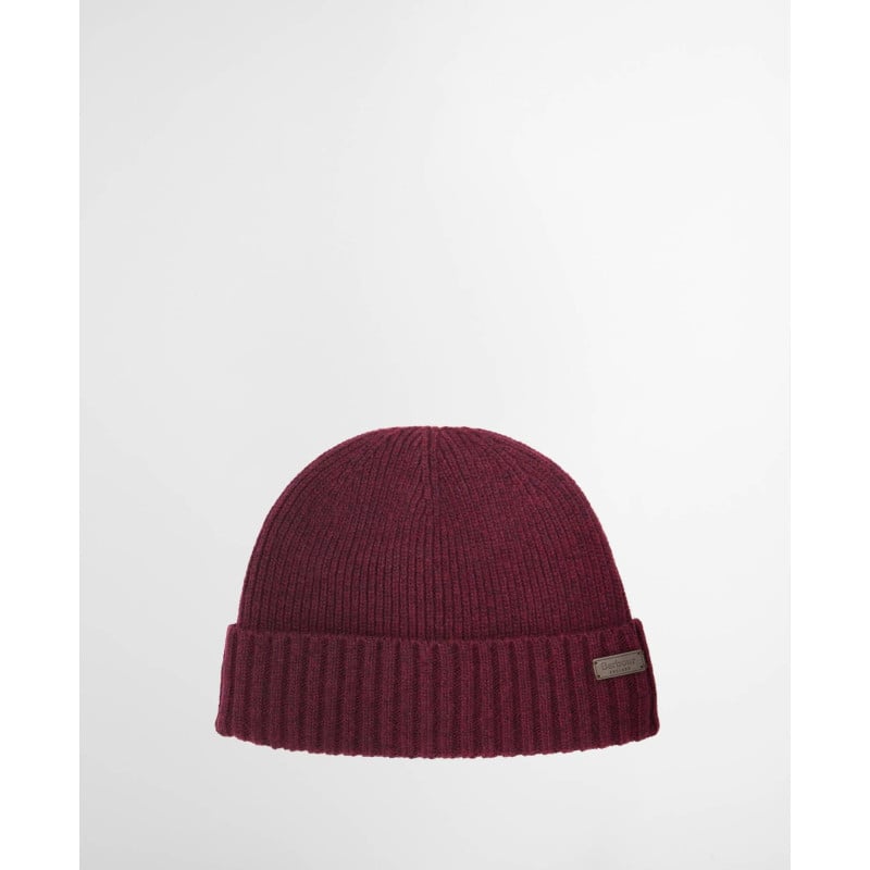 Barbour Carlton Beanie Bordeaux – Bonnet rouge