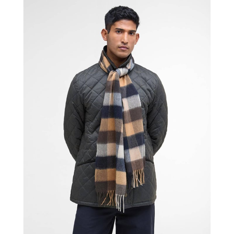 Barbour Tattersall Scarf Autumn Dress – Écharpe Tartan