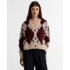 Barbour Harleigh Cardigan Femme Multi | Maille Hiver