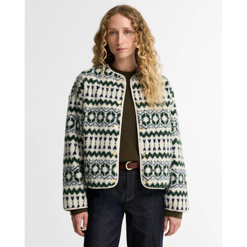 Barbour Aspen Fleece Multi – Veste Polaire Femme