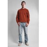 Pull Youri col rond orange – Nitto Knitwear