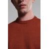 Pull Youri col rond orange – Nitto Knitwear