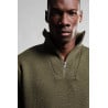 Nitto Knitwear Youri Kaki – Pull Camionneur Homme