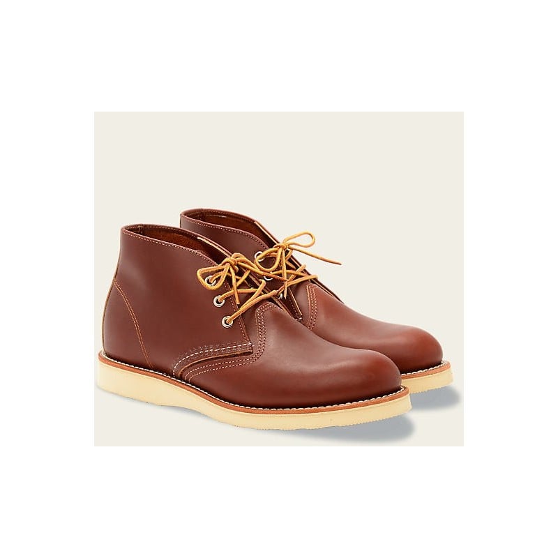 REDWING 3139 CHUKKA COPPER WORKSMITH LEATHER