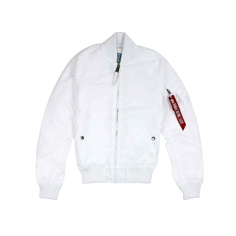 ALPHA INDUSTRIES MA-1 BOMBER JACKET WMNS White 