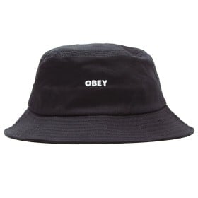 OBEY BOLD BUCKET HAT BLACK