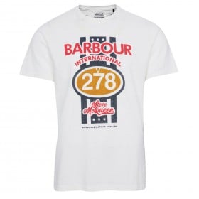 BARBOUR CHASE TEE WHISPER...
